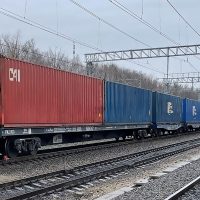 Контейнерный поезд Москва – Магадан 18 апреля 2026