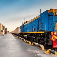 Контейнерный поезд Москва – Новосибирск