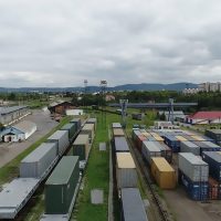 Контейнерный поезд Москва – Комсомольск-на-Амуре