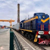 Контейнерный поезд Москва – Новосибирск
